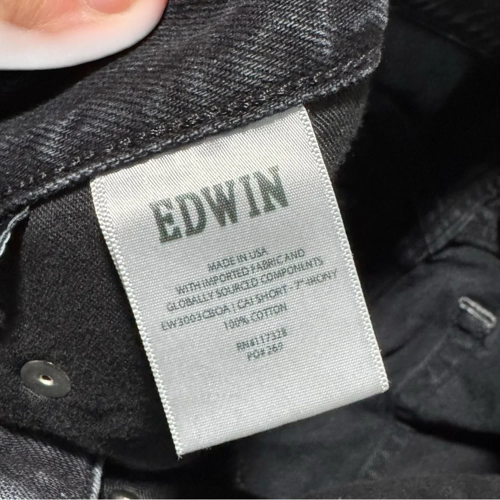 Edwin Cai Short 100% Cotton Black 6